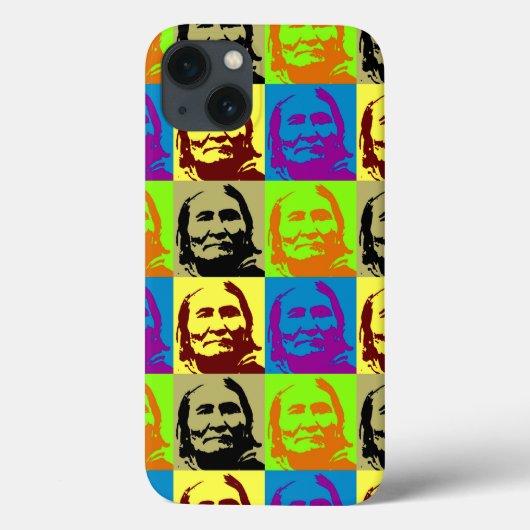 Pop Art Freedom Fighter Geronimo Case-Mate iPhone Case (Achterkant)