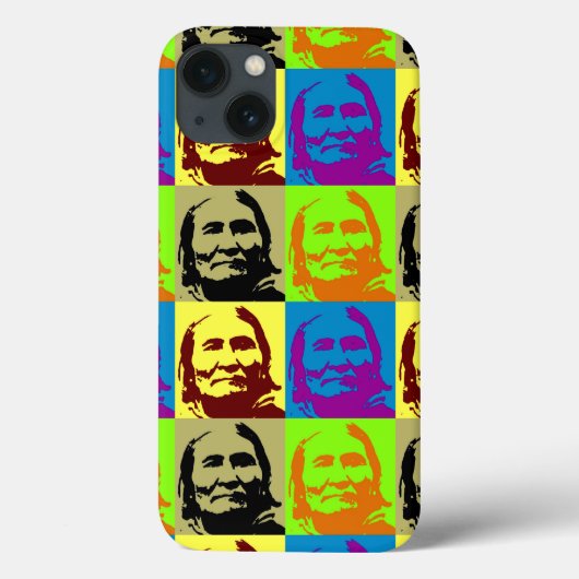 Pop Art Freedom Fighter Geronimo Case-Mate iPhone Case (Achterkant)