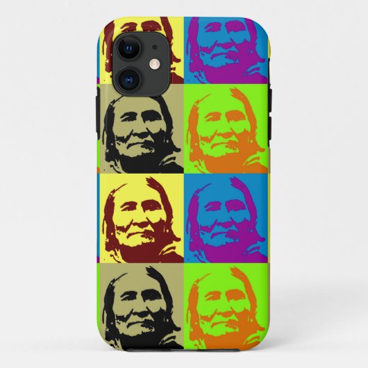 Pop Art Freedom Fighter Geronimo Case-Mate iPhone Case (Achterkant)
