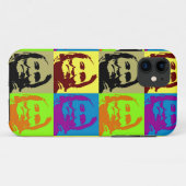 Pop Art Freedom Fighter Geronimo Case-Mate iPhone Case (Achterkant (horizontaal))