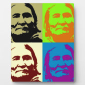 Pop Art Freedom Fighter Geronimo Fotoplaat (Voorkant)
