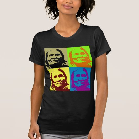 Pop Art Freedom Fighter Geronimo T-shirt (Voorkant)