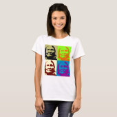 Pop Art Freedom Fighter Geronimo T-shirt (Voorkant volledig)