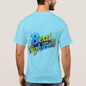 Pop Art Friends: Muziek en Lachen T-shirt (Achterkant)