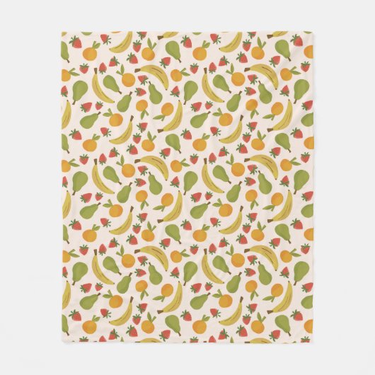 Pop Art Fruit Party Deken (Voorkant)
