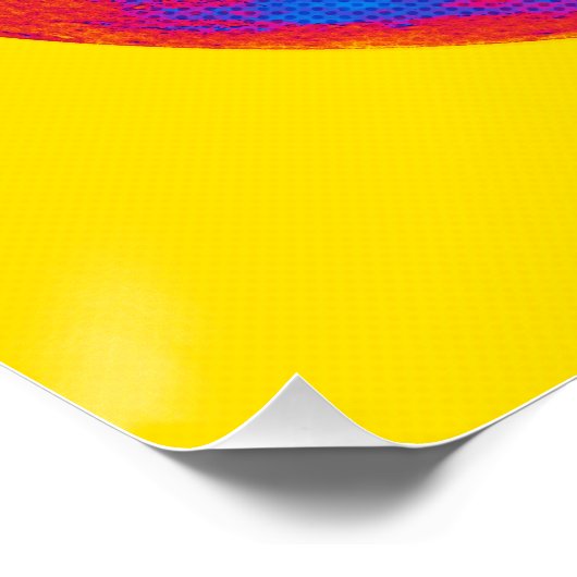 Pop Art Full Moon Poster (Hoek)