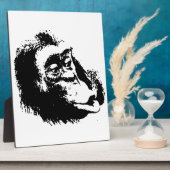 Pop Art Funny Chimpansee Fotoplaat (Zijkant)
