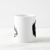 Pop Art Funny Chimpansee Koffiemok (Center)