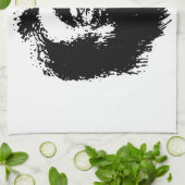 Pop Art Funny Chimpansee Theedoek (Gevouwen)