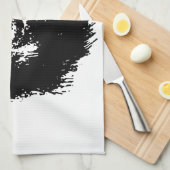 Pop Art Funny Chimpansee Theedoek (Quarter Fold)