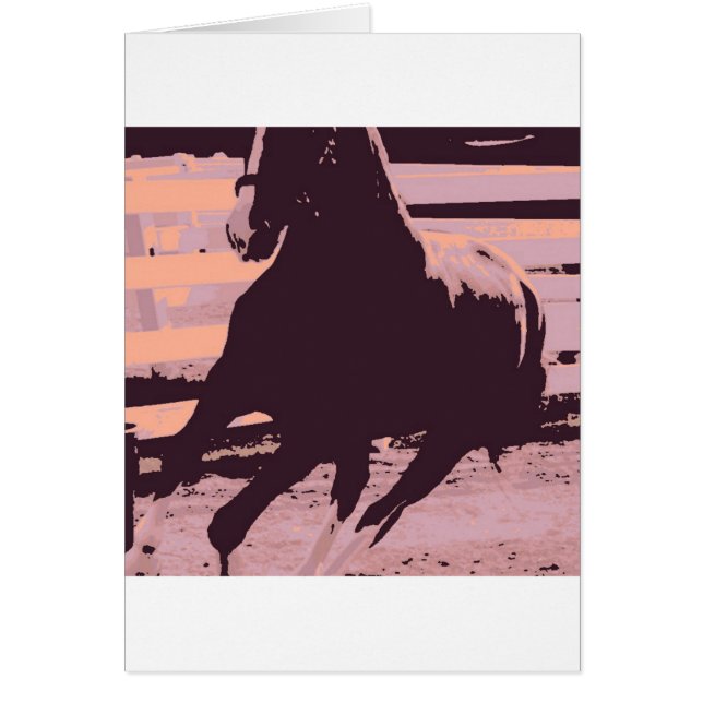 Pop Art Galloping Horse (Voorkant)