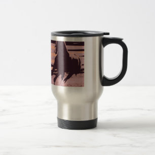 Pop Art Galloping Horse Reisbeker
