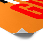 Pop Art geeft nooit Football voor succes op Poster (Hoek)