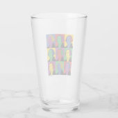 Pop Art George Washington Glas (Achterkant)