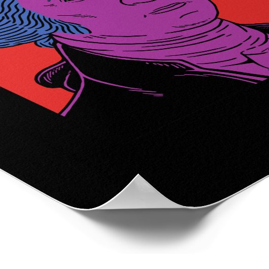 Pop Art George Washington Poster (Hoek)