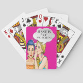 Pop Art Gepersonaliseerd speelkaarten (Achterkant)