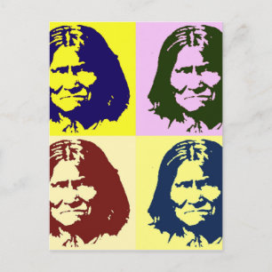Pop Art Geronimo Briefkaart