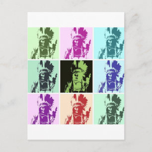 Pop Art Geronimo Briefkaart