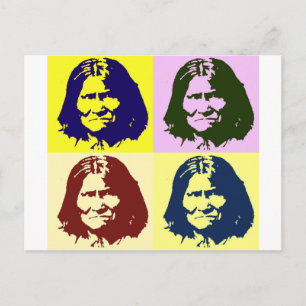 Pop Art Geronimo Briefkaart