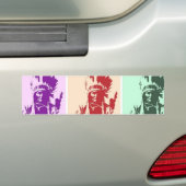 Pop Art Geronimo Bumpersticker (Op auto)
