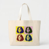 Pop Art Geronimo Grote Tote Bag (Voorkant)
