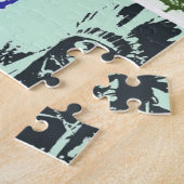 Pop Art Geronimo Indische Legendary Chief Legpuzzel (Zijkant)