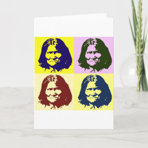 Pop Art Geronimo Kaart