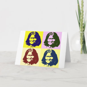 Pop Art Geronimo Kaart