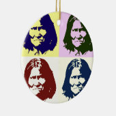 Pop Art Geronimo Keramisch Ornament (Rechts)