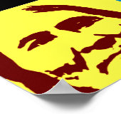 Pop Art Geronimo Poster - Vrijheid & Vredessymbool (Hoek)