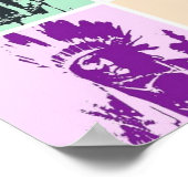 Pop Art Geronimo Poster - Vrijheidsstrijder Indiaa (Hoek)