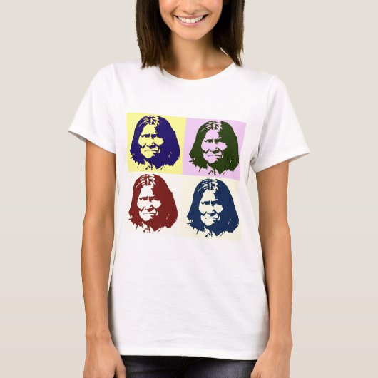 Pop Art Geronimo T-shirt (Voorkant)