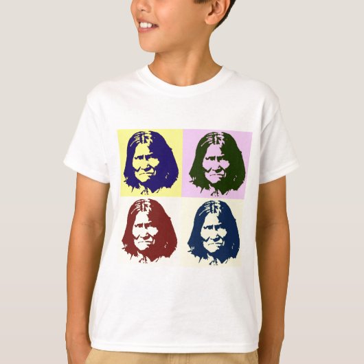 Pop Art Geronimo T-shirt (Voorkant)