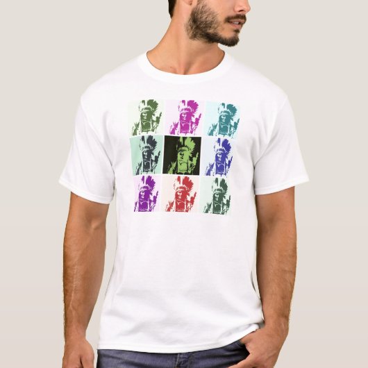 Pop Art Geronimo T-shirt (Voorkant)