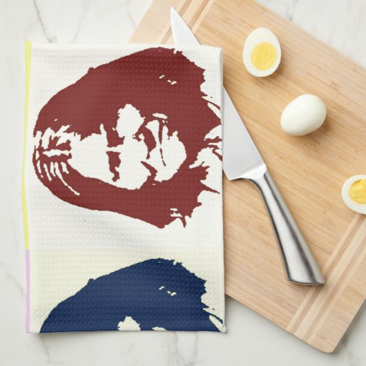 Pop Art Geronimo Theedoek (Quarter Fold)