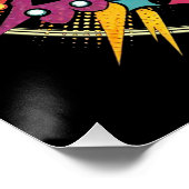 Pop Art Ghost Glossy Poster (Hoek)