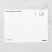 Pop Art Giant Panda Pink Yellow Briefkaart (Achterkant)