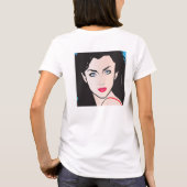 Pop Art Girl - Jill T-shirt (Achterkant)