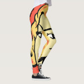 Pop Art Girl Leggings (Rechts)