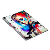 Pop Art Girl Notitieboek (Rechterzijde)