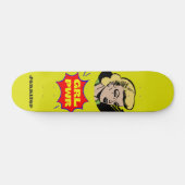 Pop Art GIRL POWER - Aangepast skateboard (Horizontaal)