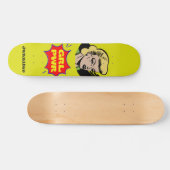 Pop Art GIRL POWER - Aangepast skateboard (Horizontaal)