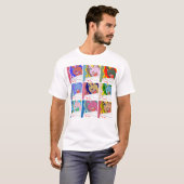 POP ART GIRL T-SHIRT (Voorkant volledig)