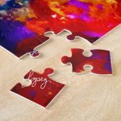 Pop Art Glam Large Puzzle (uitdagend) Legpuzzel (Zijkant)