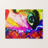 Pop Art Glam Large Puzzle (uitdagend) Legpuzzel (Horizontaal)