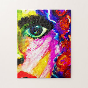 Pop Art Glam Large Puzzle (uitdagend) Legpuzzel