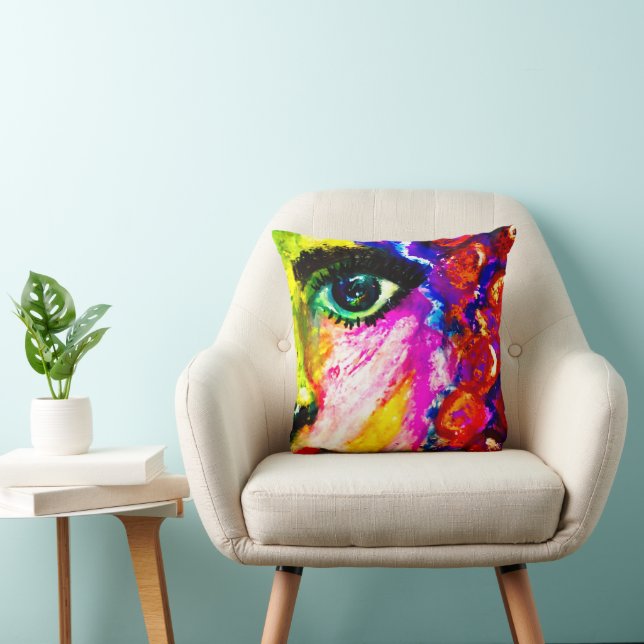 Pop Art Glam Pillow Kussen (Stoel)