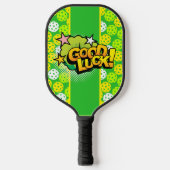 Pop Art Good Luck Pickleball Paddle (Voorkant)