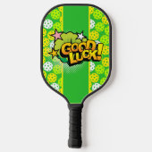 Pop Art Good Luck Pickleball Paddle (Achterkant)