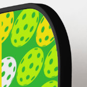 Pop Art Good Luck Pickleball Paddle (Links Detail)